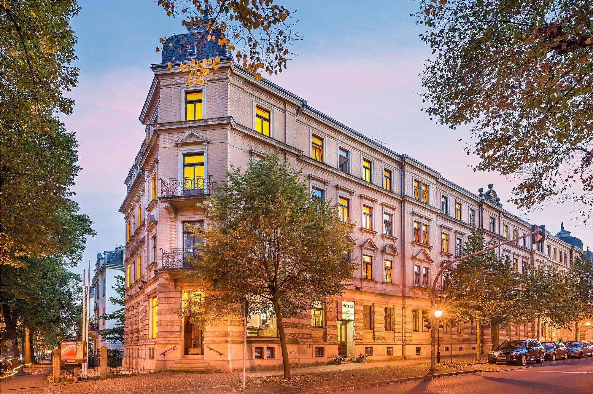 Hotel Am Bonhoefferplatz Дрезден Екстериор снимка